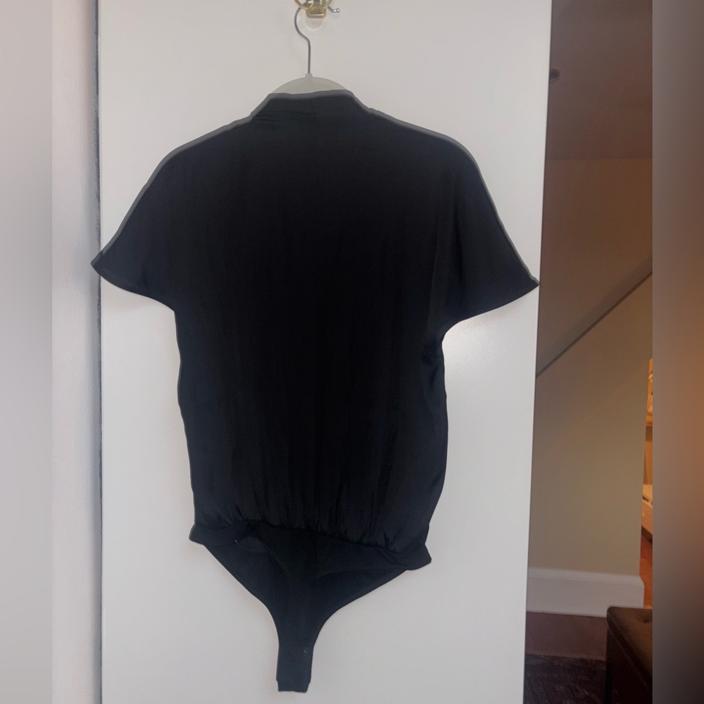PAIGE NWT Dijon Black Bodysuit - Picture 6 of 6
